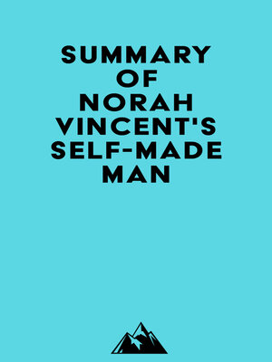 cover image of Summary of Norah Vincent's Self-Made Man